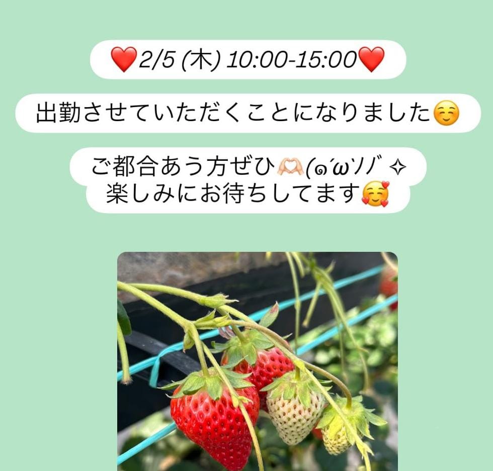 「2/5出勤します♡」02/04(水) 10:47 | 小桜 ななみの写メ