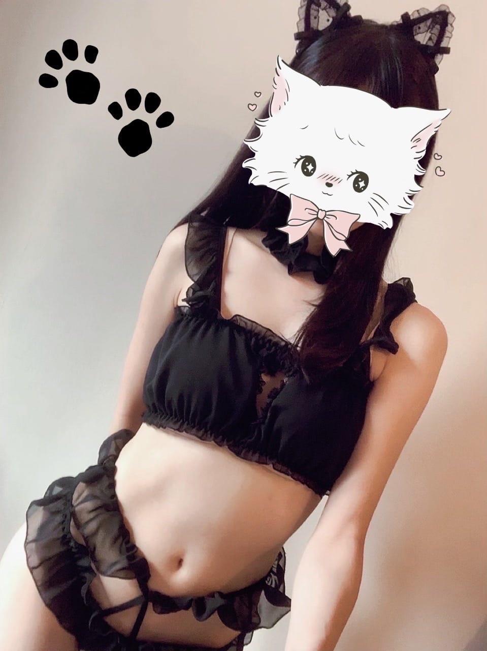 超キュートな黒猫ちゃん